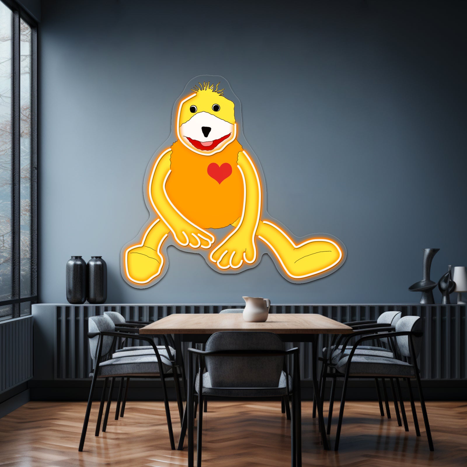 Sweet Hello From Flat E Artwork Neon Signs For Sale | Shineneon