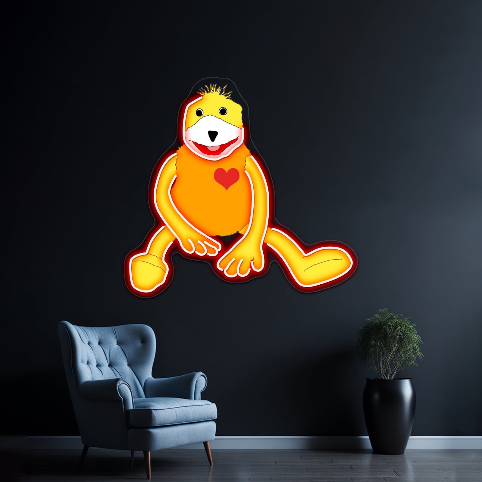 Sweet Hello From Flat E Artwork Neon Signs For Sale | Shineneon