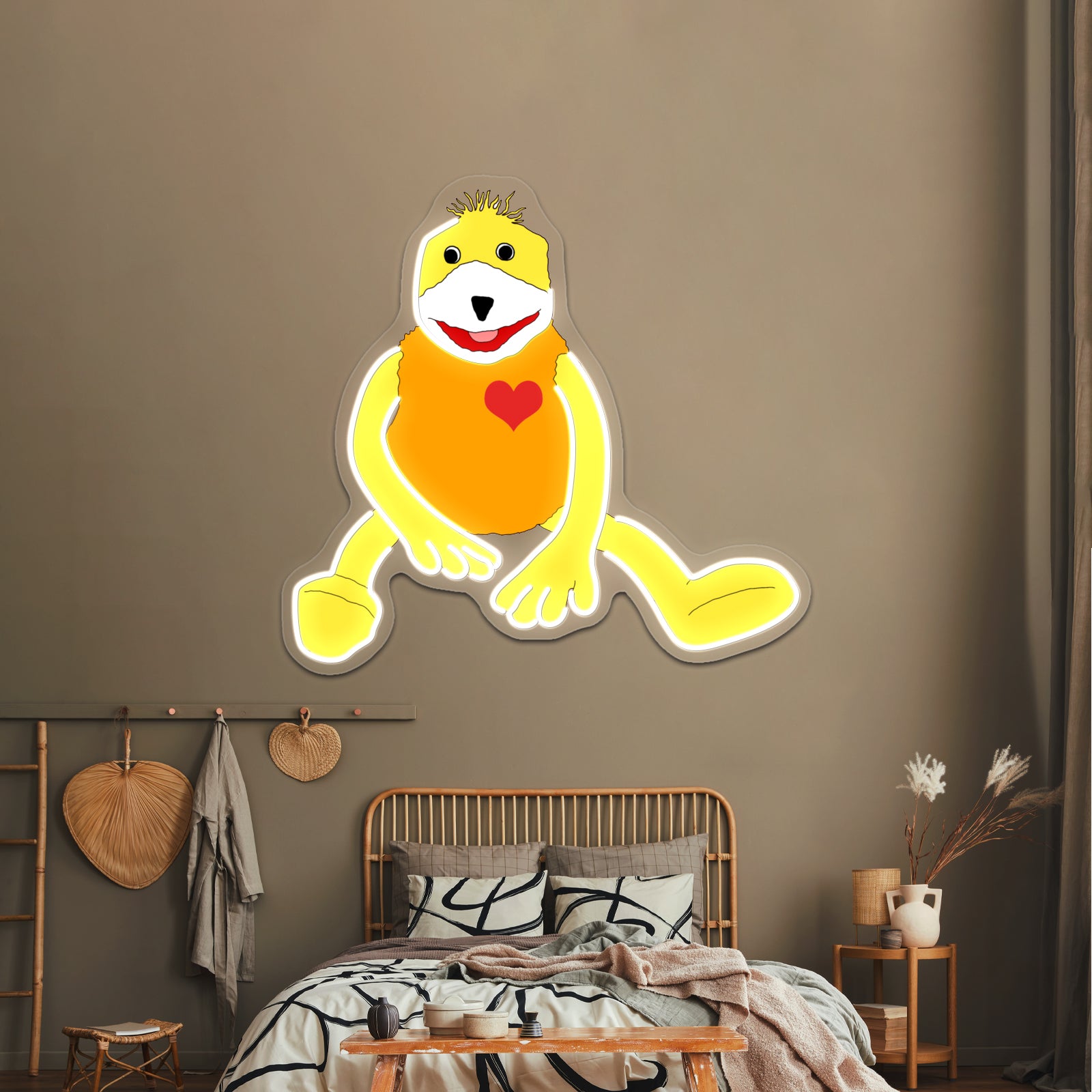 Sweet Hello From Flat E Artwork Neon Signs For Sale | Shineneon