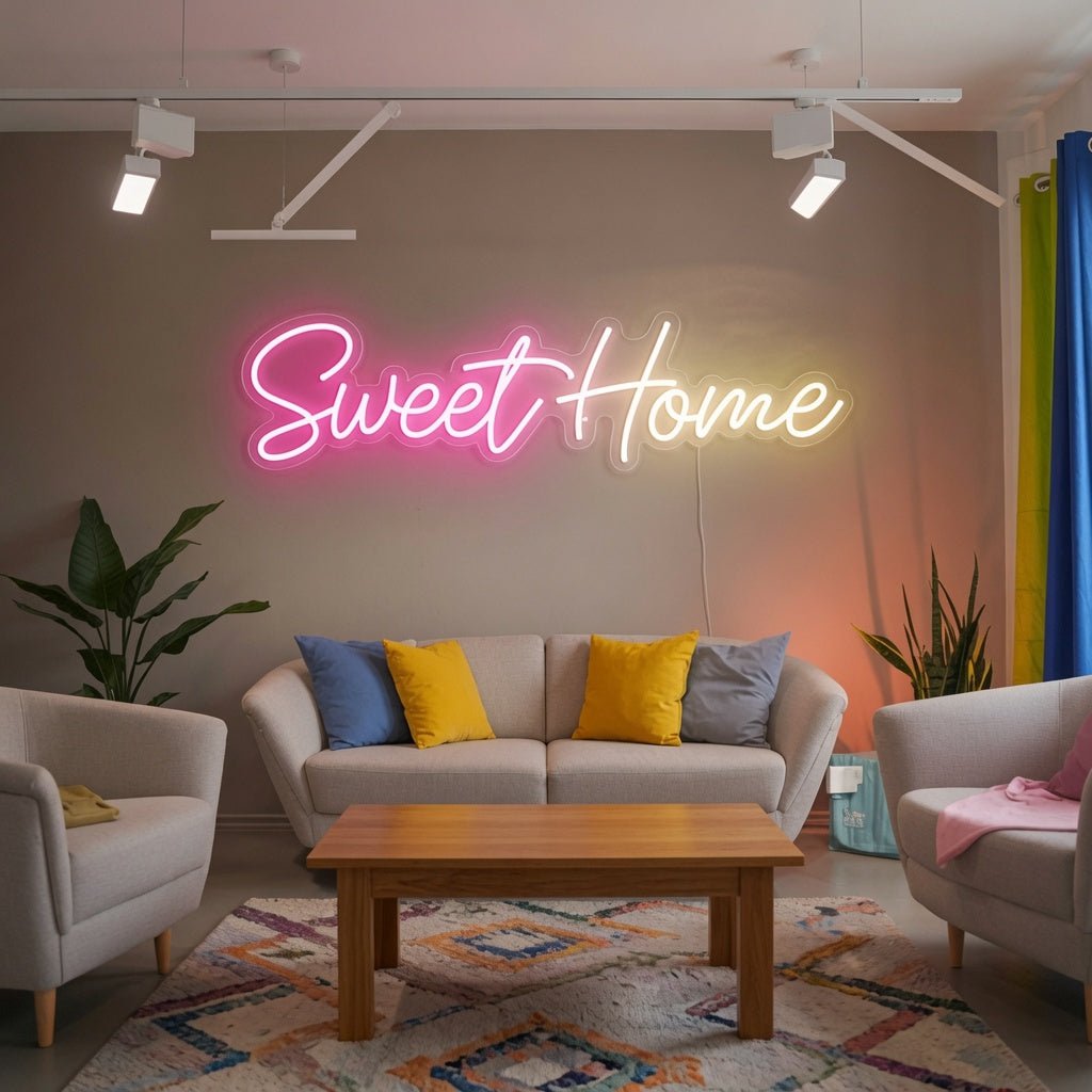 Sweet Home LED Neon Sign Home Wall Art - Shineneon