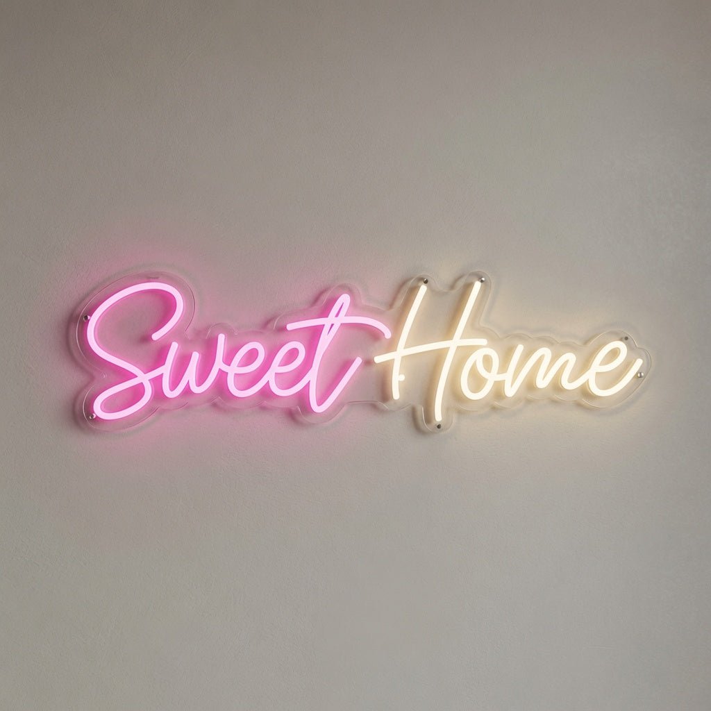 Sweet Home LED Neon Sign Home Wall Art - Shineneon