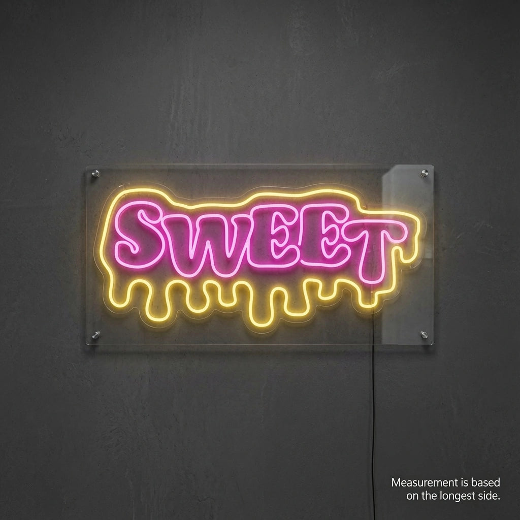Sweet LED Neon Sign - 04 Size Image