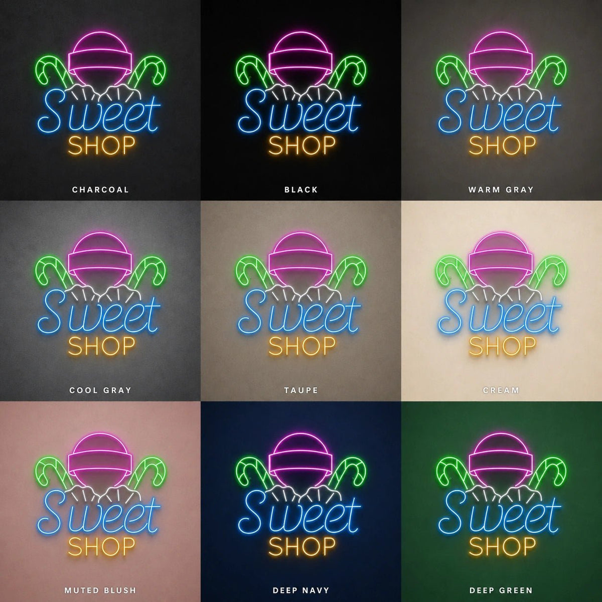 Sweet Shop LED Neon Sign Man Cave Neon Sign - Shineneon