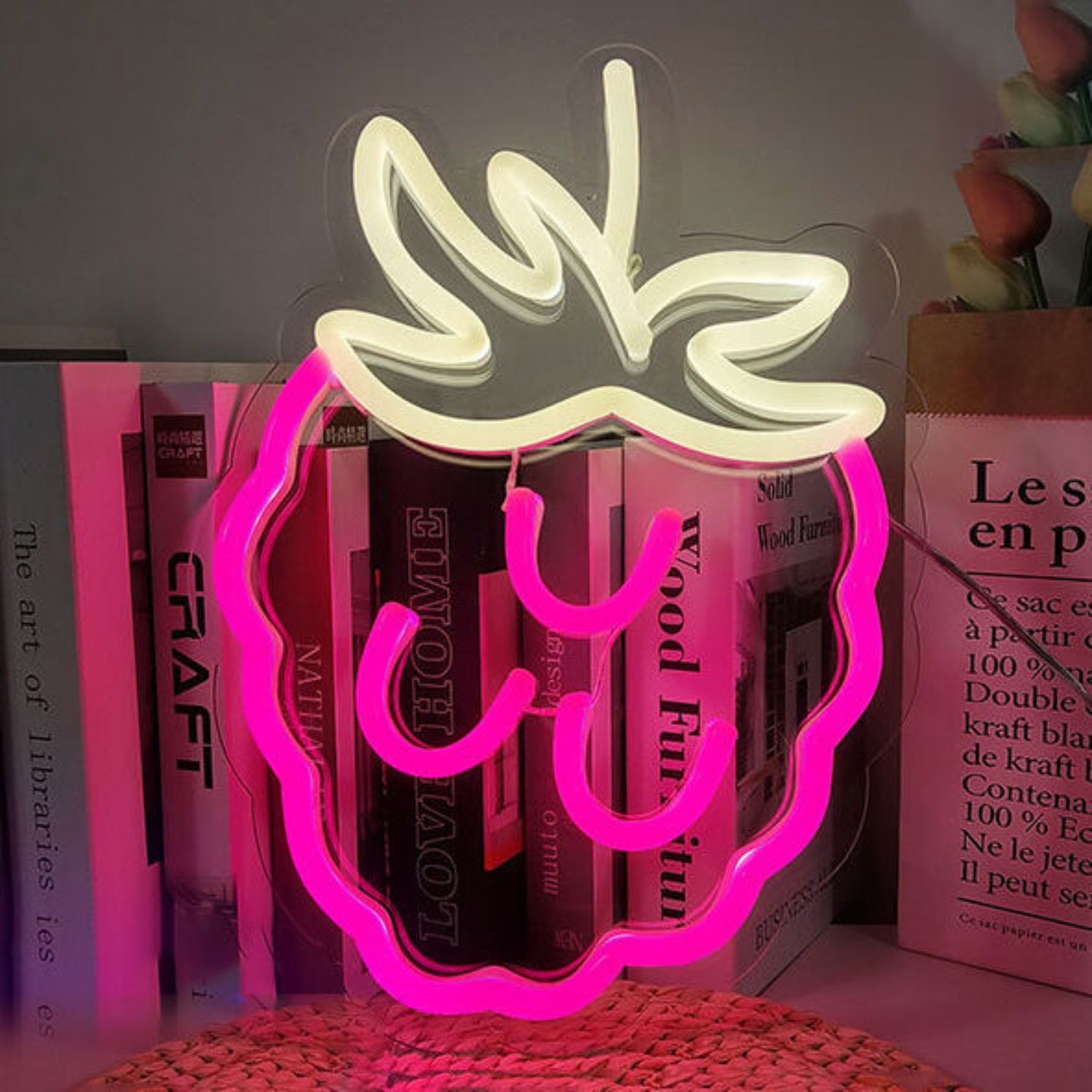 Sweet Strawberry Led Neon Sign | Shineneon
