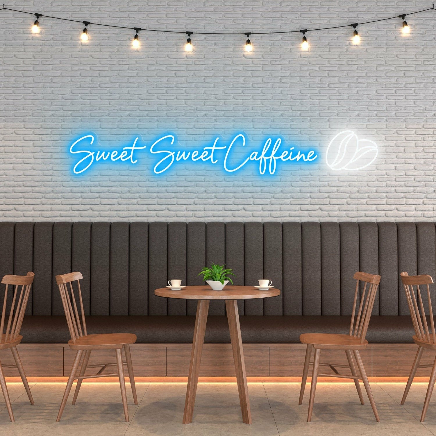 Sweet Sweet Caffeine Celebrate Your Love For Coffee With Neon | Shineneon