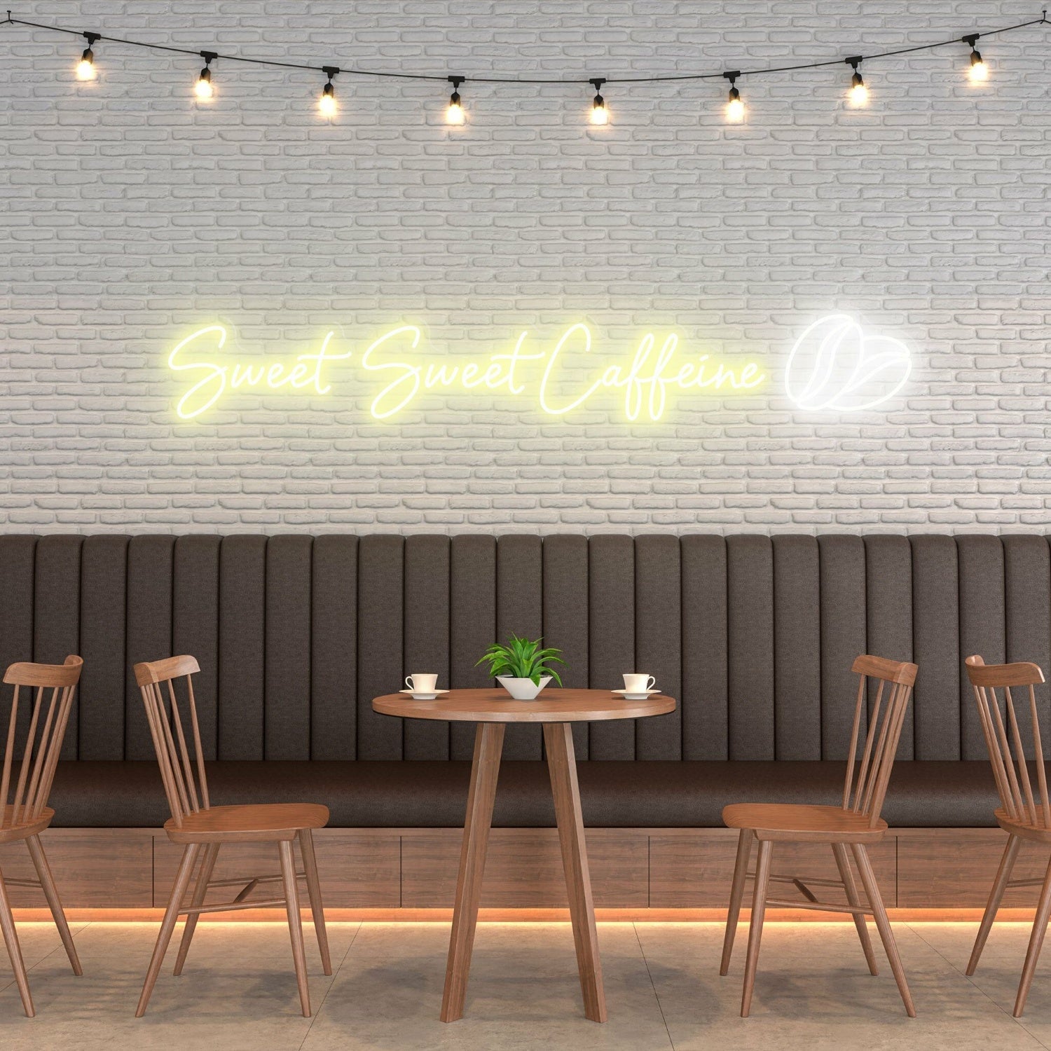 Sweet Sweet Caffeine Celebrate Your Love For Coffee With Neon | Shineneon