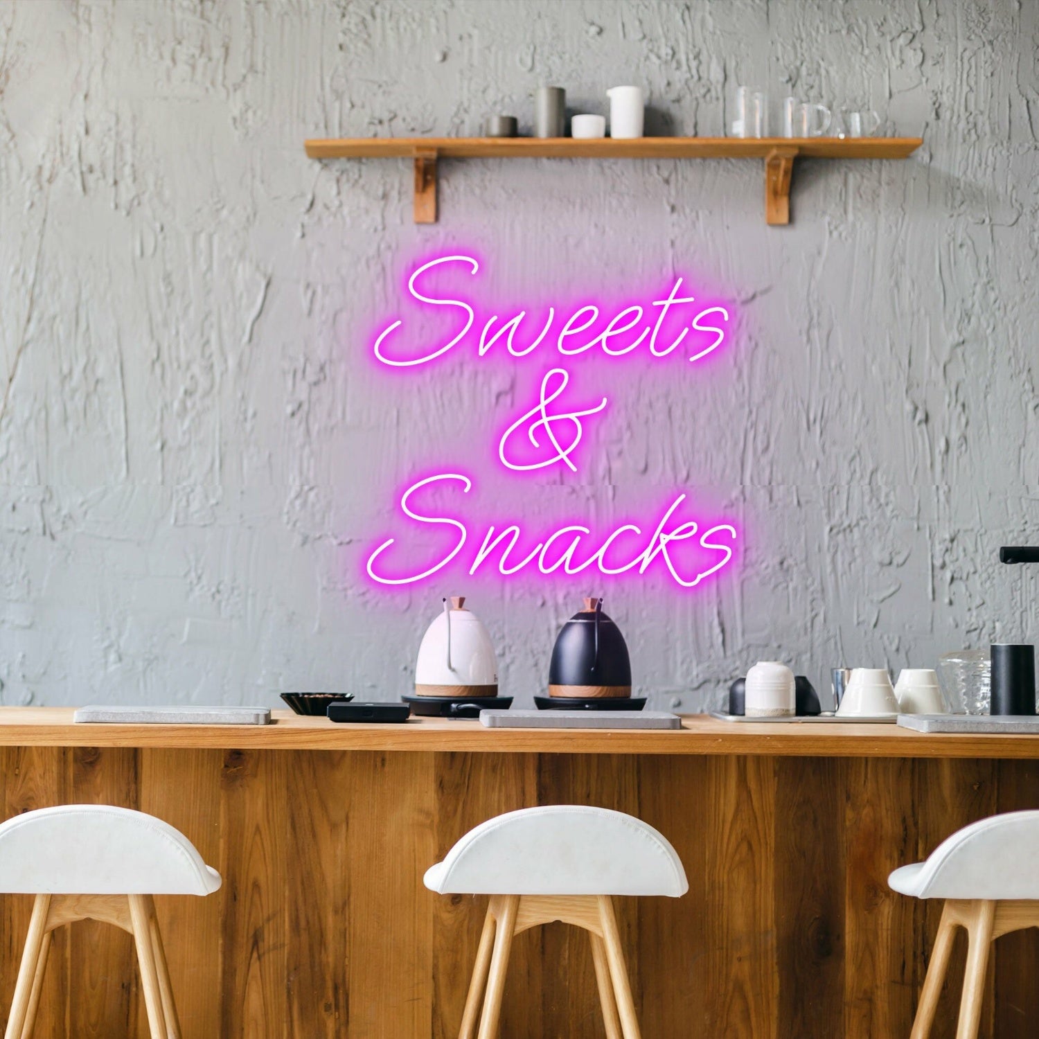 Sweets Snacks Delightful Neon For Candy Stores | Shineneon