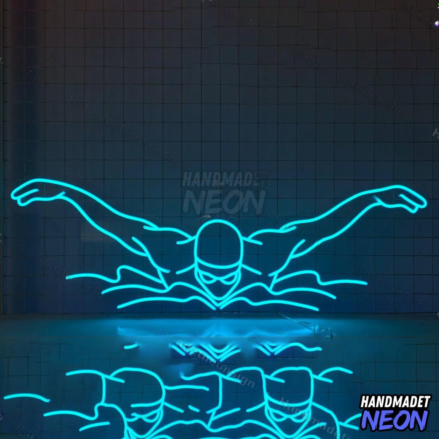 Swimmer Led Neon Sign Wall Decor | Shineneon