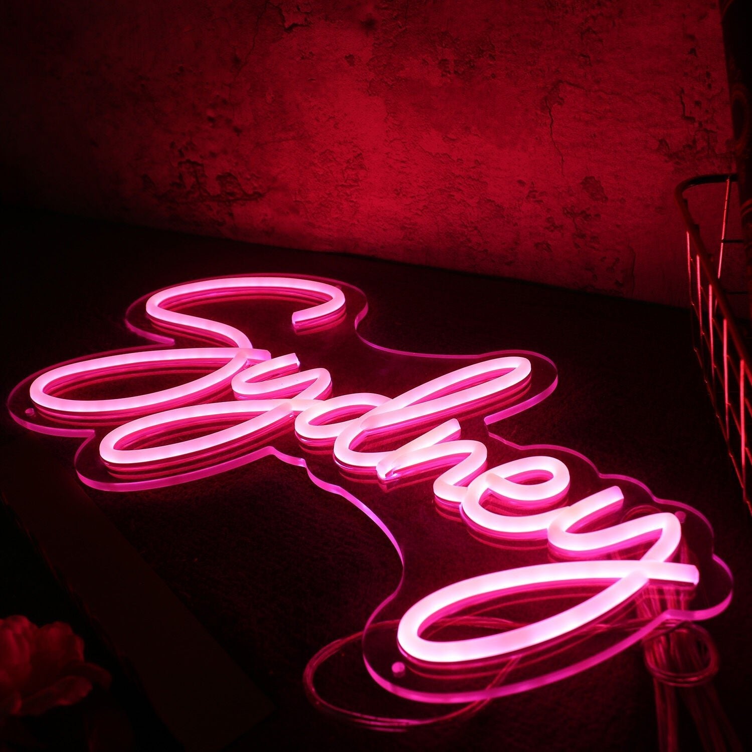 Sydney Red Led Neon Sign For Personalized Decor - Shineneon