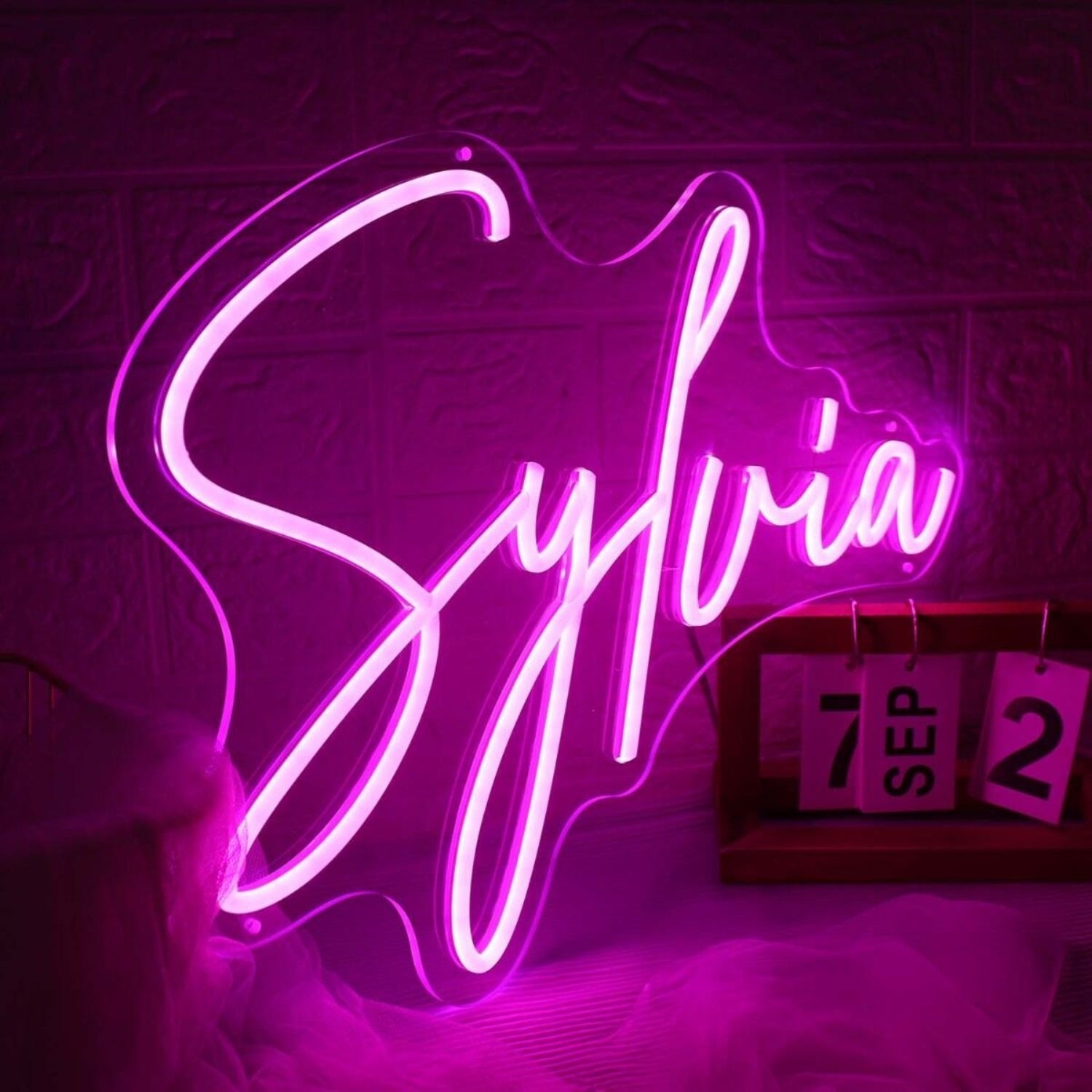 Sylvia Pink Led Neon Sign - Shineneon