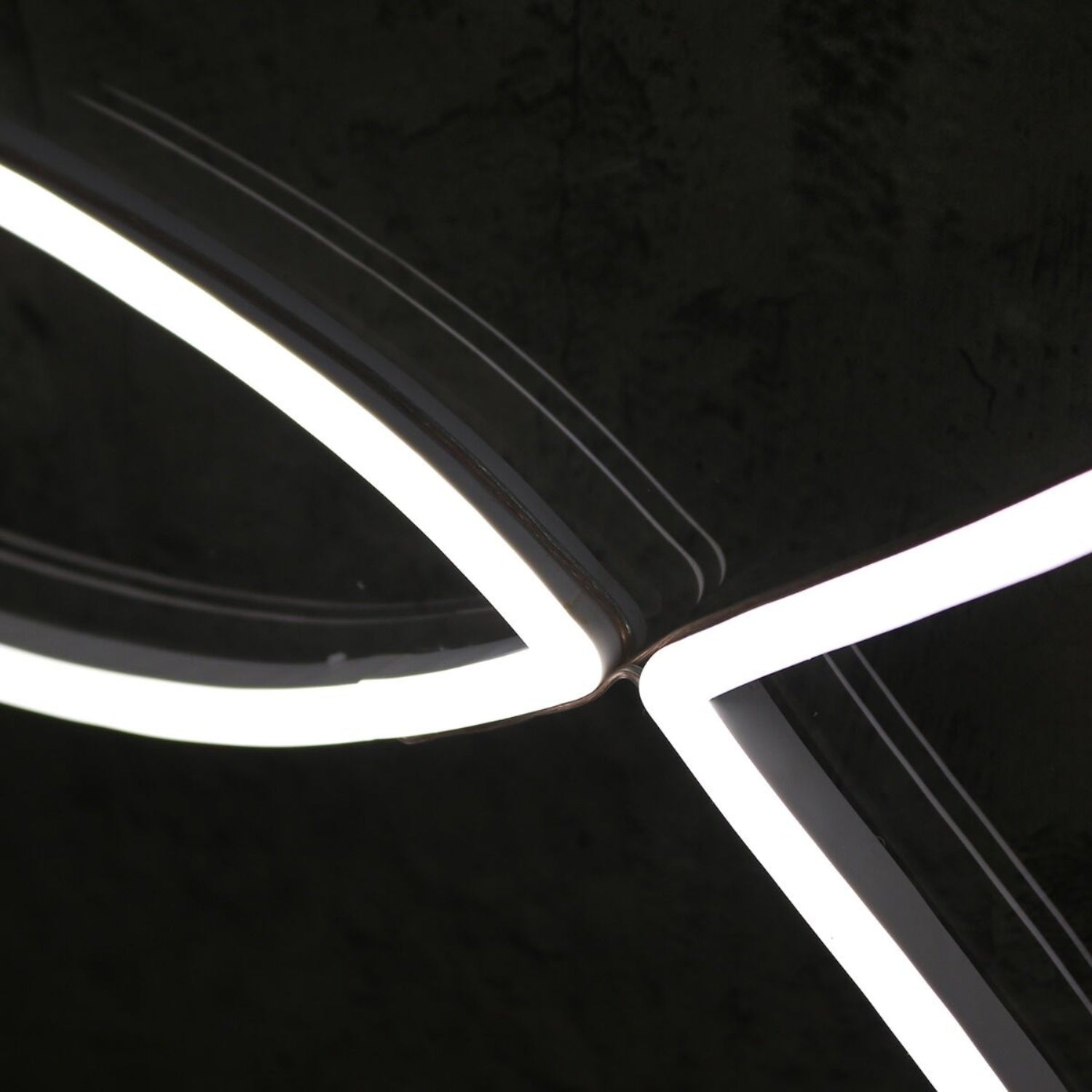 Symmetrical Aesthetic Pattern White Led Neon Sign - Shineneon