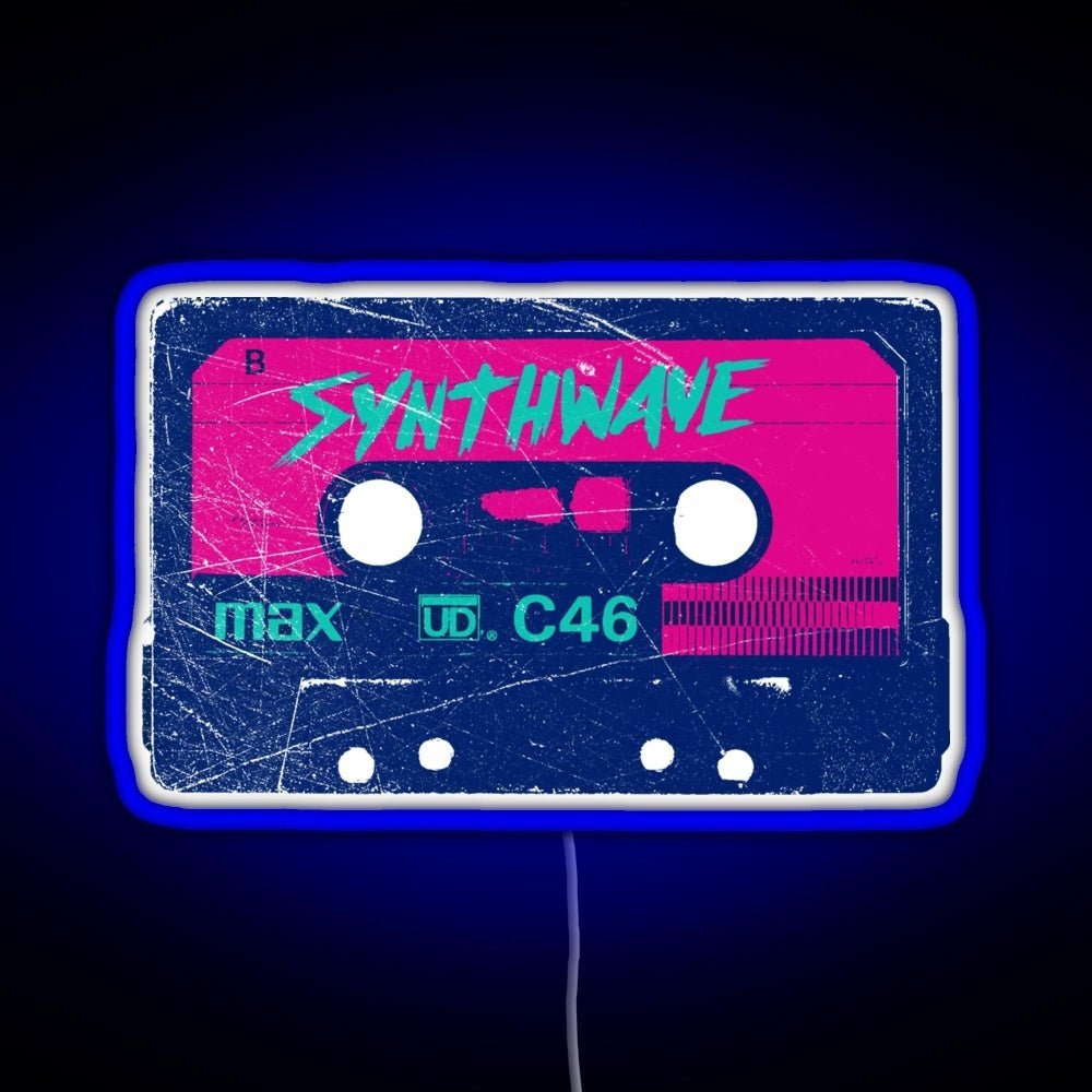 Synthwave Retrowave Aesthetic Vintage Drive Rgb Led Neon Sign Pop Wall Art - Shineneon