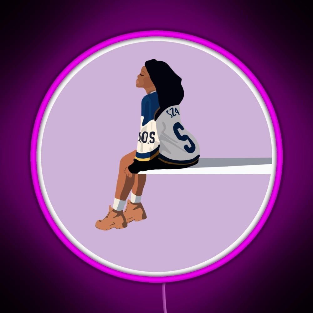 Sza Sos Rgb Neon Sign - Shineneon