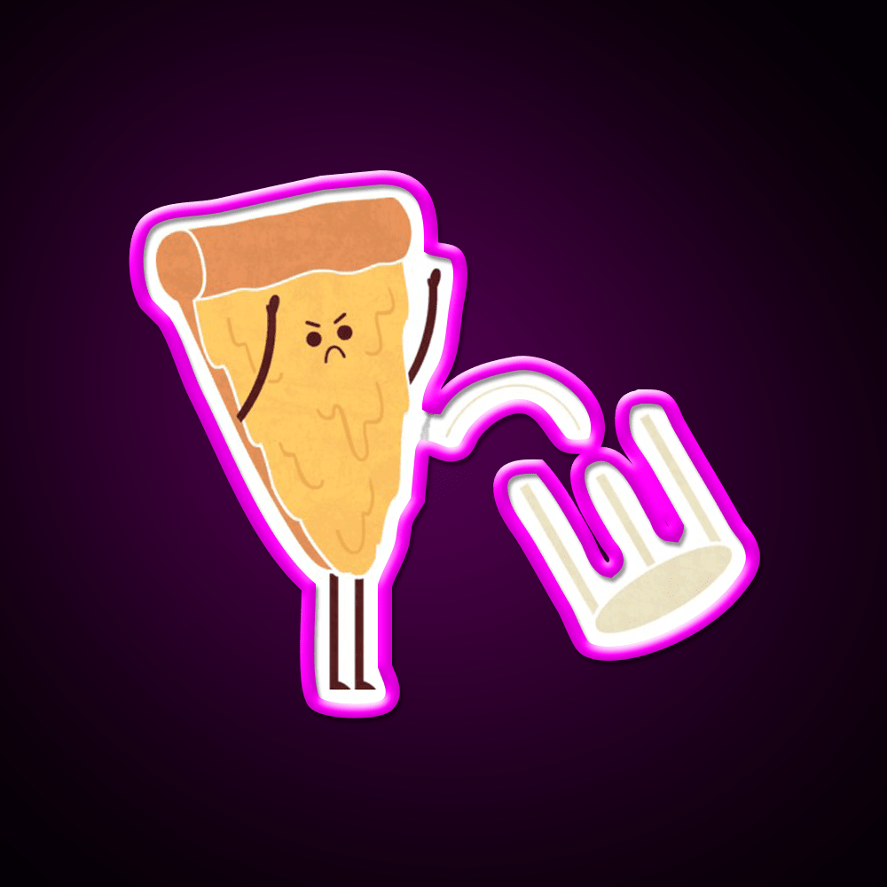 Table Flip Snack Food Led Neon Sign Rgb Color - Shineneon