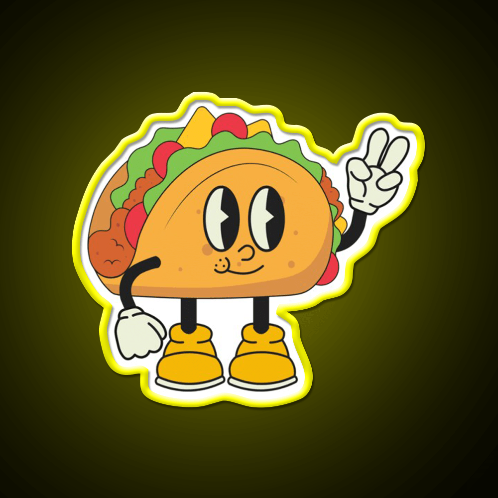 Taco Again Taco Led Neon Sign Mexican Food Sign Rgb Color - Shineneon