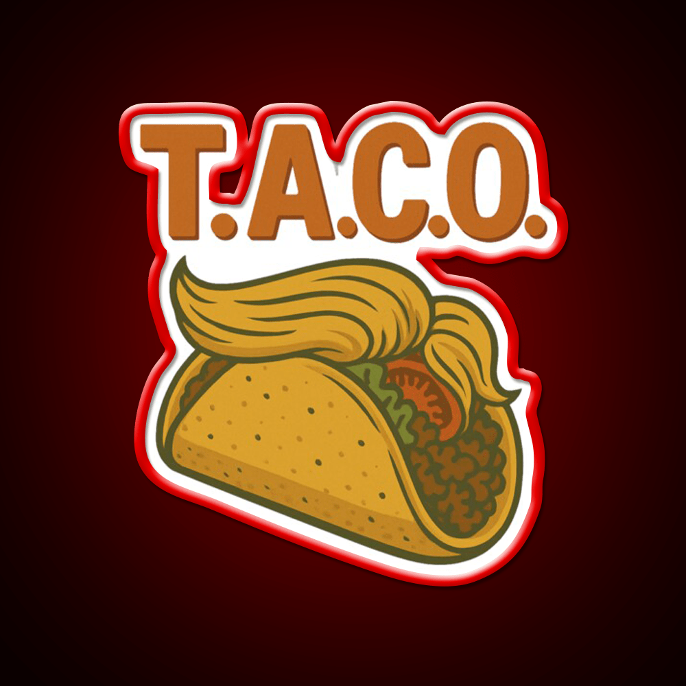 Taco Anti Trump Taco Led Neon Sign Mexican Food Sign Rgb Color - Shineneon