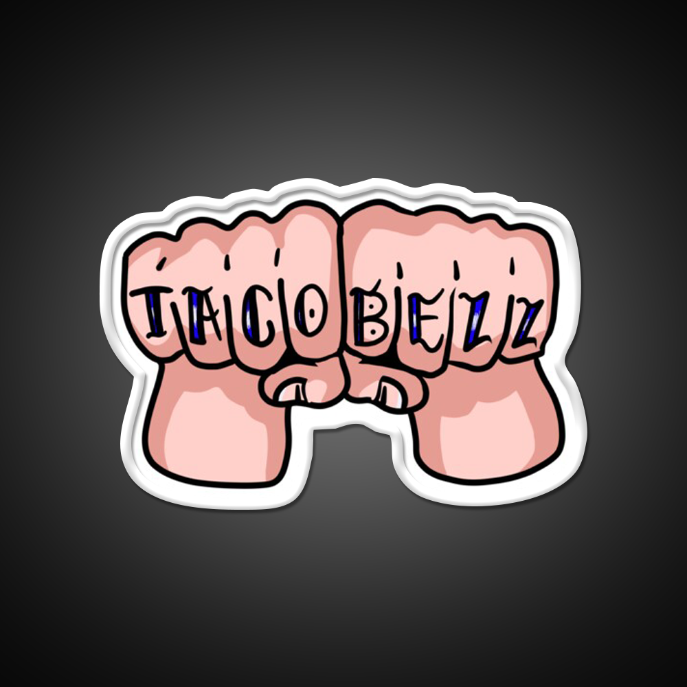 Taco Bell Fast Food Led Neon Sign For Burger Place Rgb Color