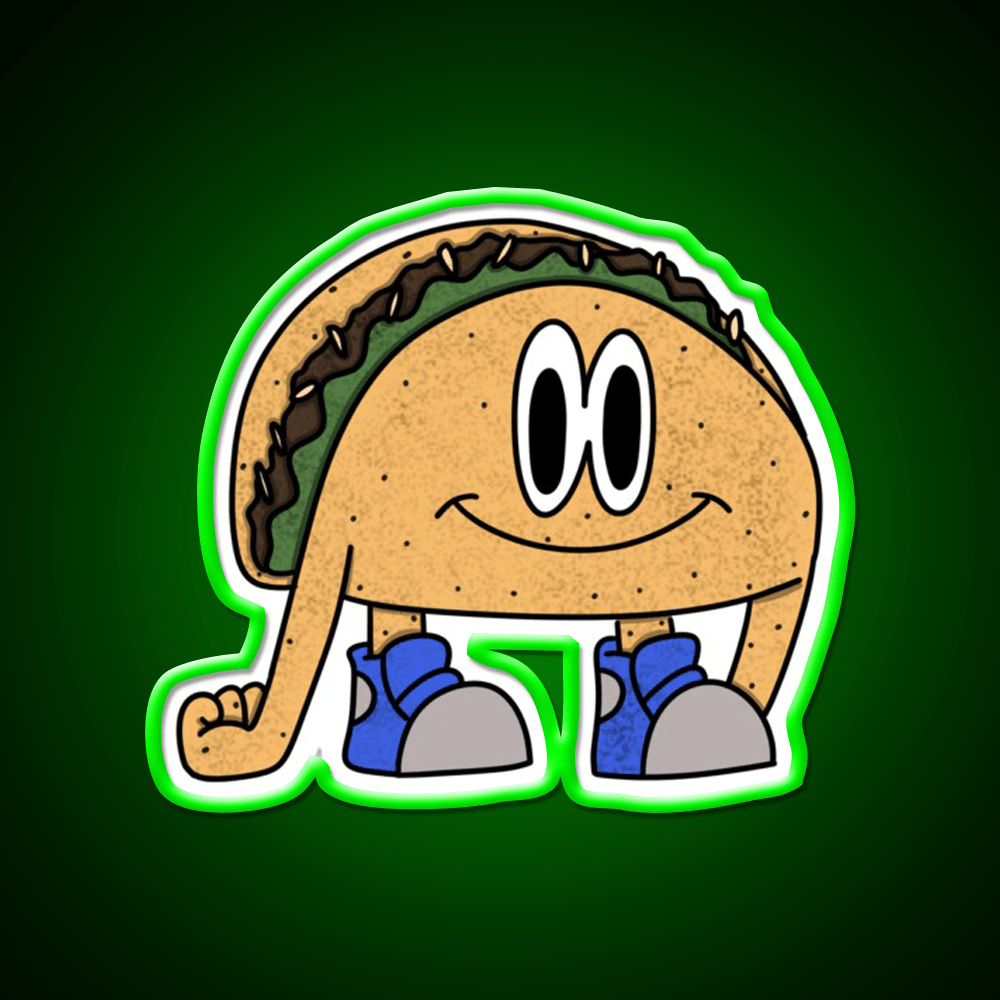 Taco Boi Taco Led Neon Sign Mexican Food Sign Rgb Color - Shineneon