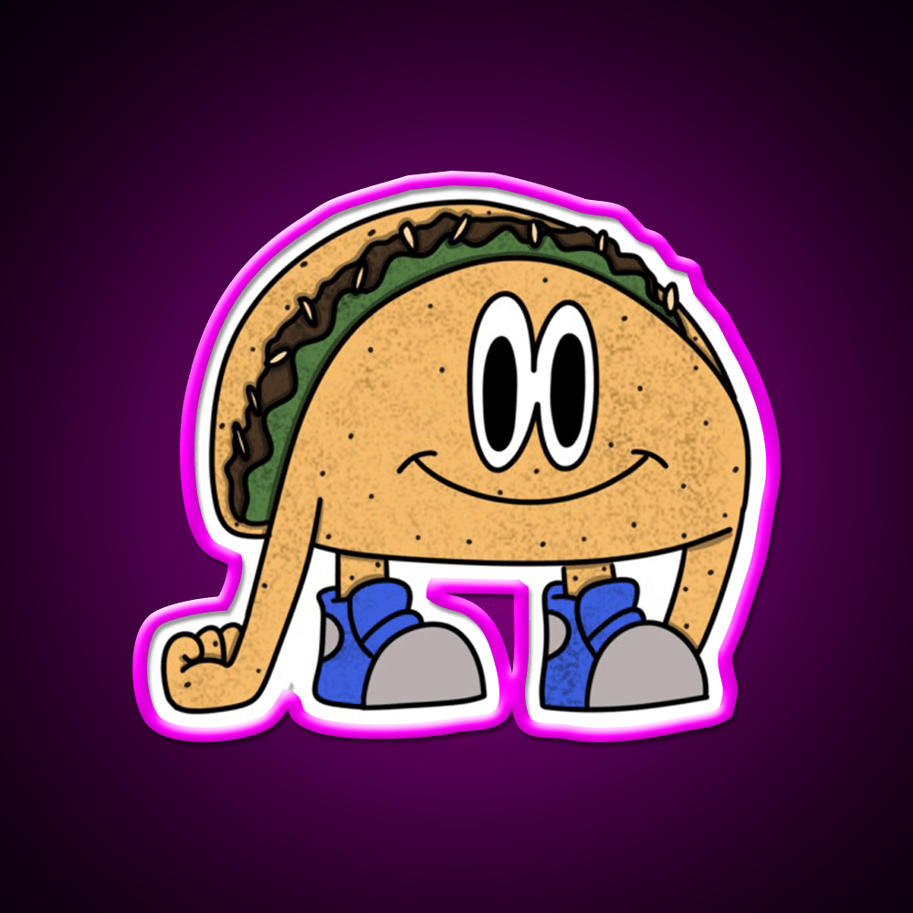 Taco Boi Taco Led Neon Sign Mexican Food Sign Rgb Color - Shineneon