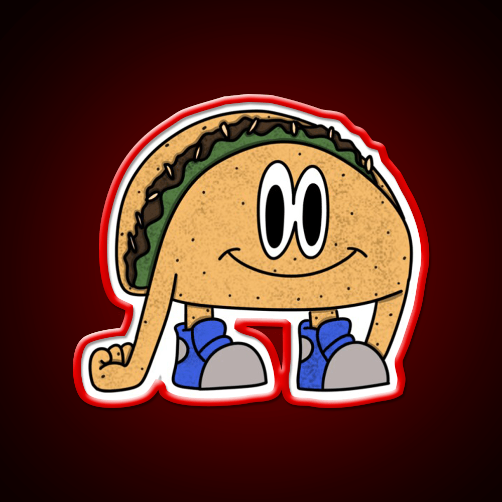 Taco Boi Taco Led Neon Sign Mexican Food Sign Rgb Color - Shineneon