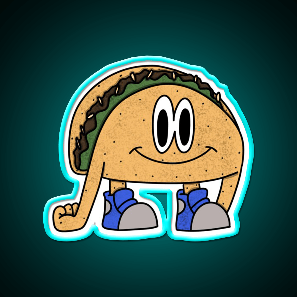 Taco Boi Taco Led Neon Sign Mexican Food Sign Rgb Color - Shineneon