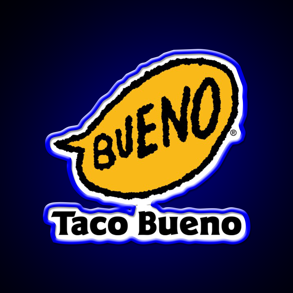 Taco Bueno Mexican Grill Fast Food Led Neon Sign For Burger Place Rgb Color