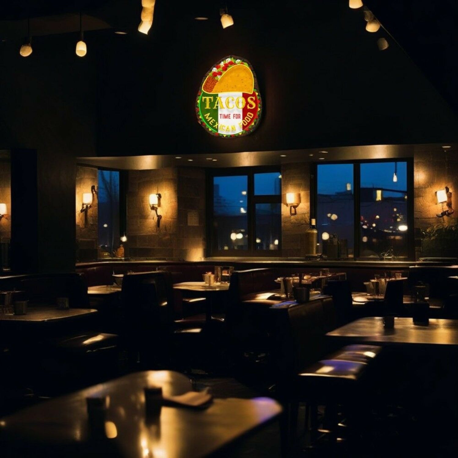 Taco Fiesta Led Neon Sign Light Pop Art | Shineneon