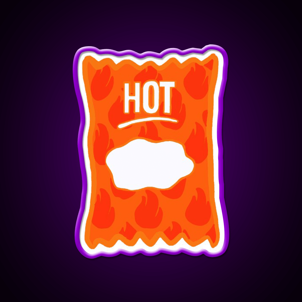 Taco Hot Sauce Snack Food Led Neon Sign Rgb Color - Shineneon