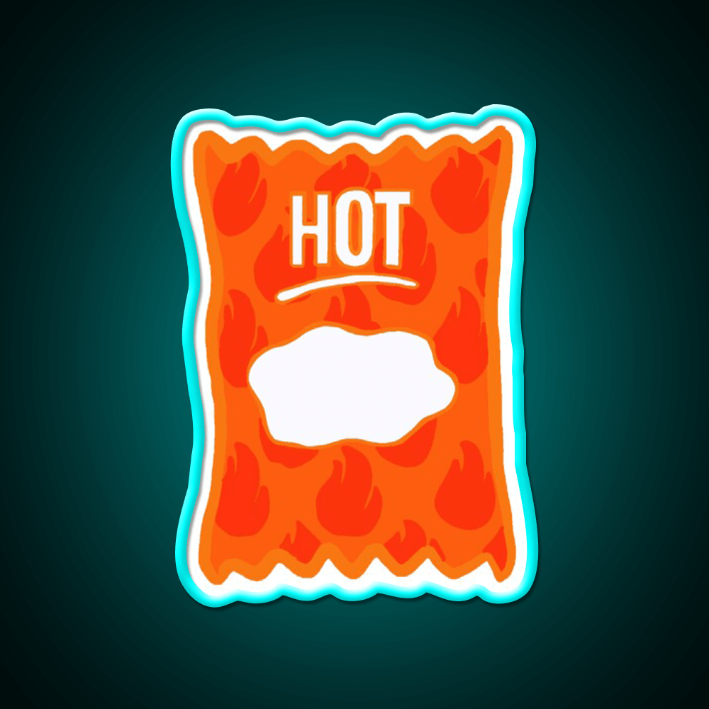 Taco Hot Sauce Snack Food Led Neon Sign Rgb Color - Shineneon
