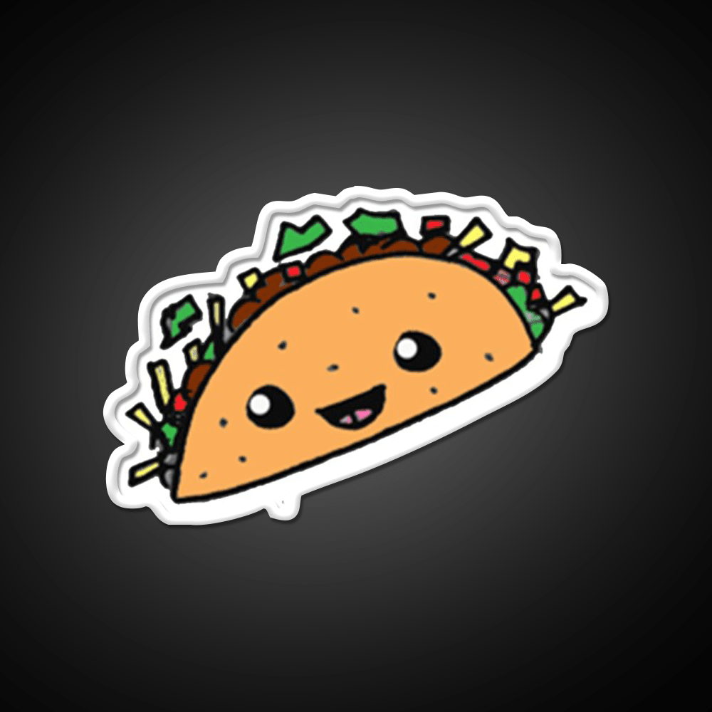Taco Led Neon Sign Mexican Food Sign For Taco Shop Rgb Color - Shineneon