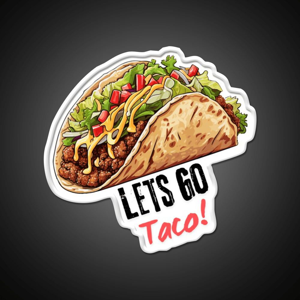 Taco Led Neon Sign Mexican Food Sign Kitchen Sign Kitchen Sign Rgb Color - Shineneon