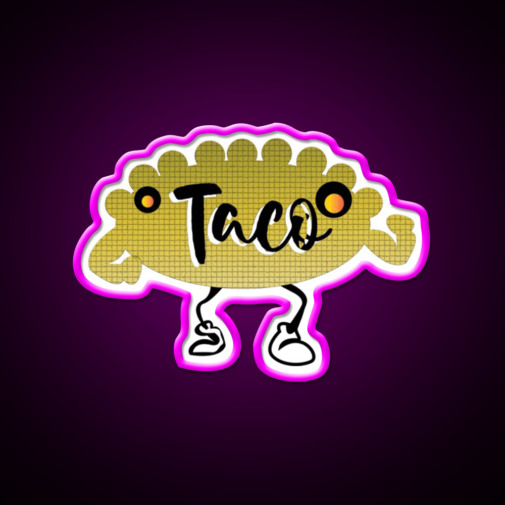 Taco Led Neon Sign Mexican Food Sign Led Party Decor Rgb Color - Shineneon