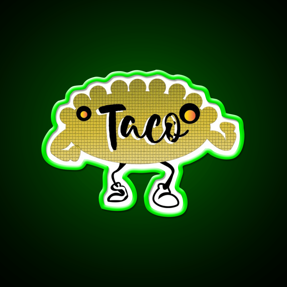 Taco Led Neon Sign Mexican Food Sign Led Party Decor Rgb Color - Shineneon
