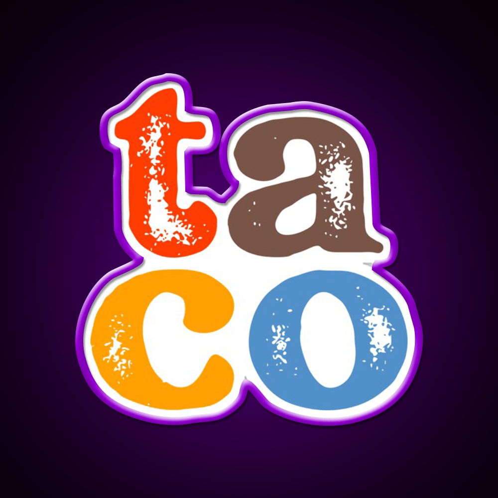 Taco Led Neon Sign Mexican Food Sign Wall Light Kitchen Sign Rgb Color - Shineneon