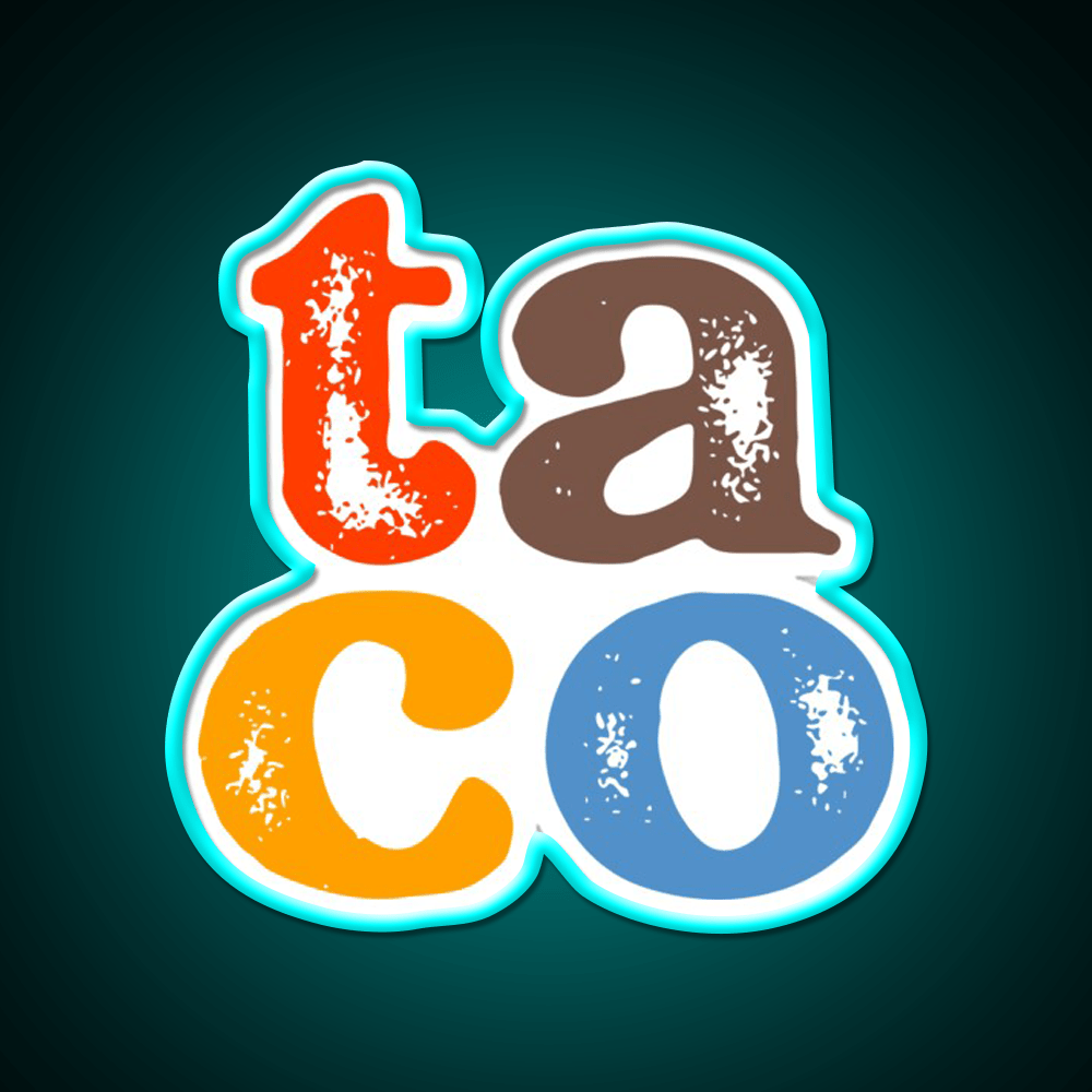 Taco Led Neon Sign Mexican Food Sign Wall Light Kitchen Sign Rgb Color - Shineneon