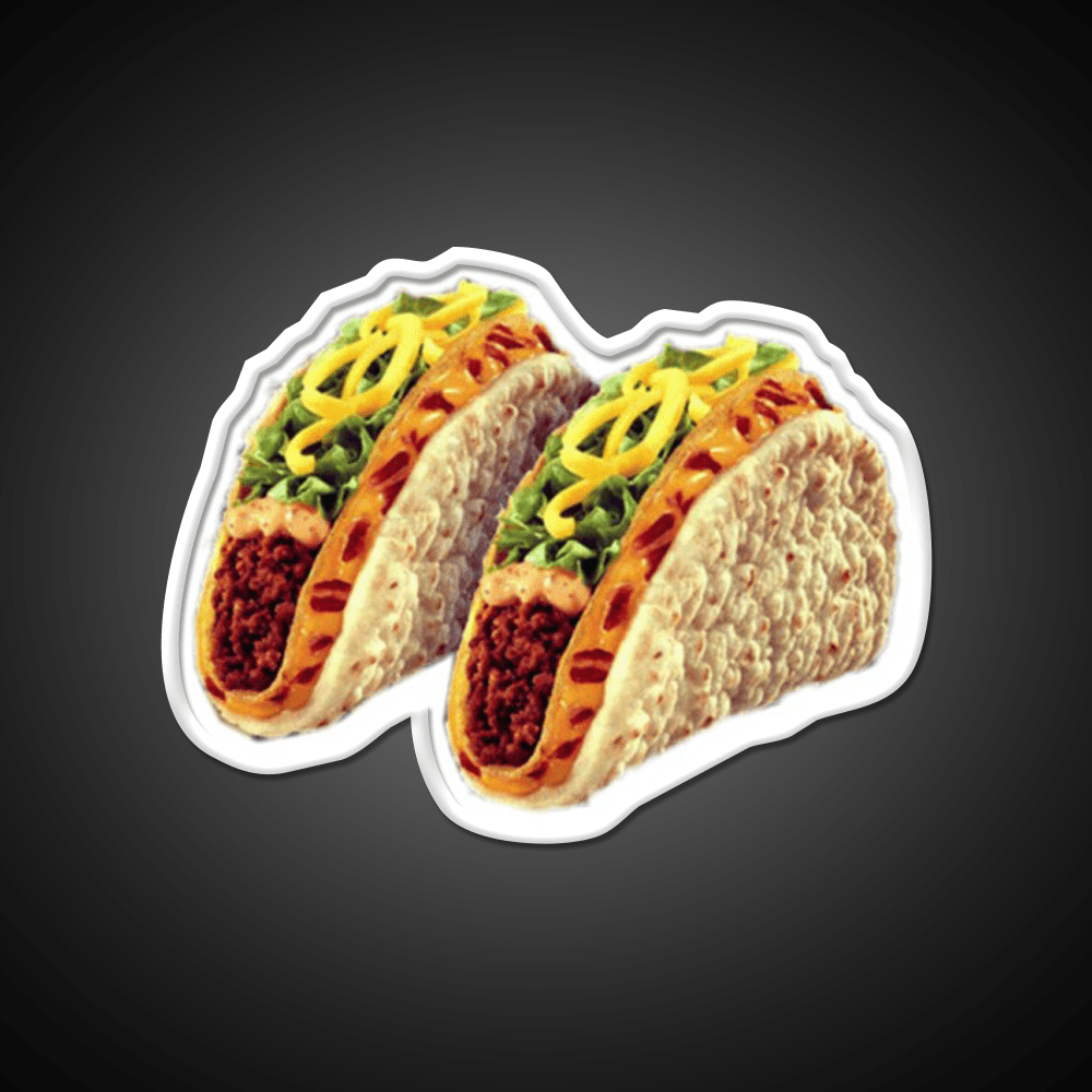 Taco Led Neon Sign Mexican Food Sign Wall Sign Rgb Color - Shineneon