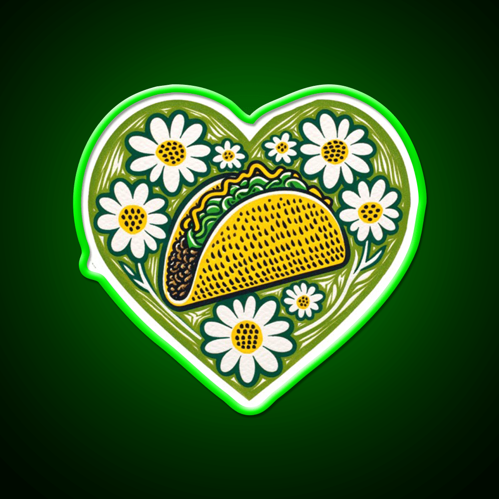 Taco Lover Taco Led Neon Sign Mexican Food Sign Rgb Color - Shineneon