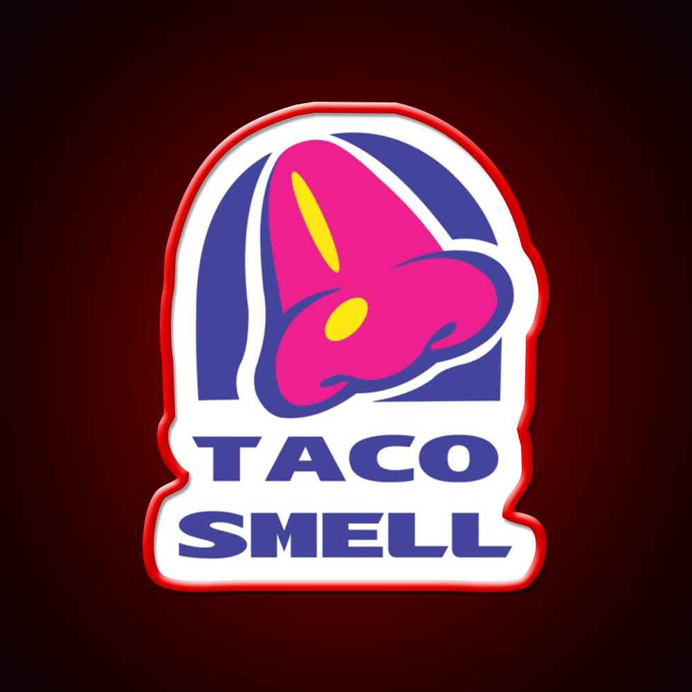 Taco Smell Fast Food Led Neon Sign For Burger Place Rgb Color - Shineneon