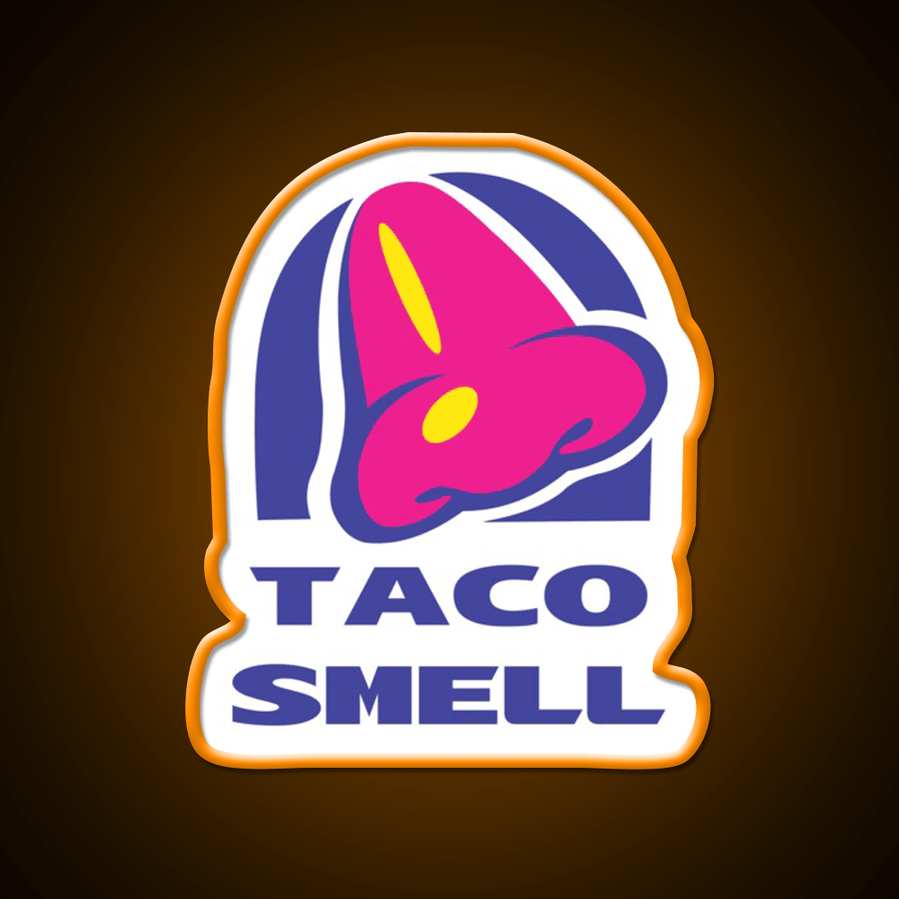 Taco Smell Fast Food Led Neon Sign For Burger Place Rgb Color - Shineneon