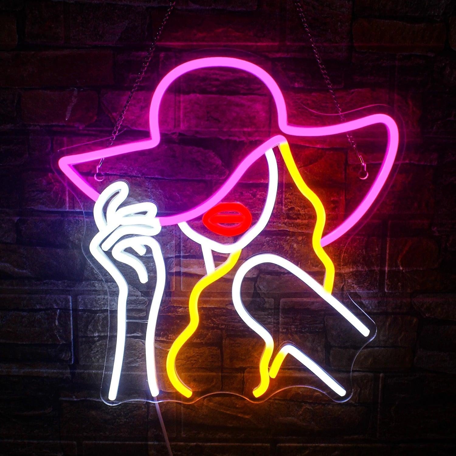 Taco Sombrero Led Neon Sign For Mexican Restaurant Party Decor | Shineneon