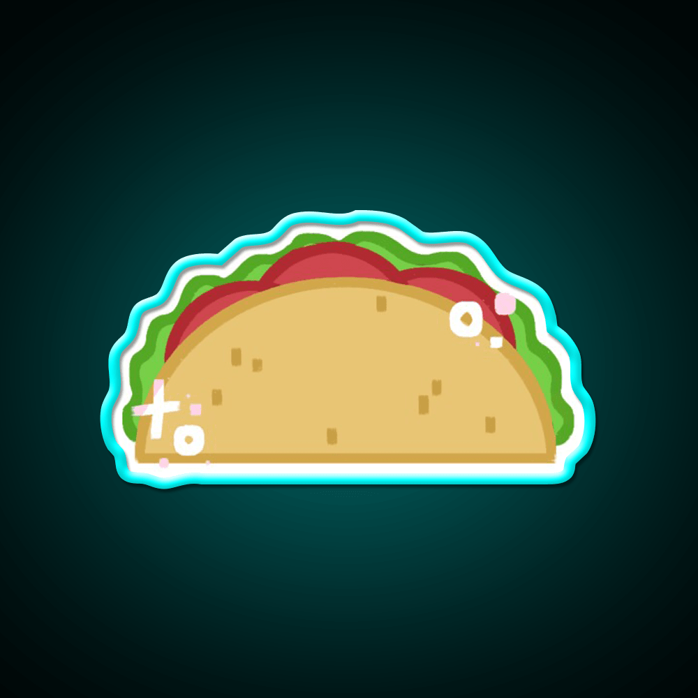 Taco Supreme Snack Food Led Neon Sign Rgb Color - Shineneon