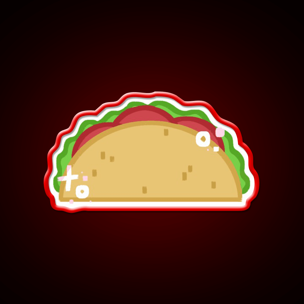 Taco Supreme Snack Food Led Neon Sign Rgb Color - Shineneon