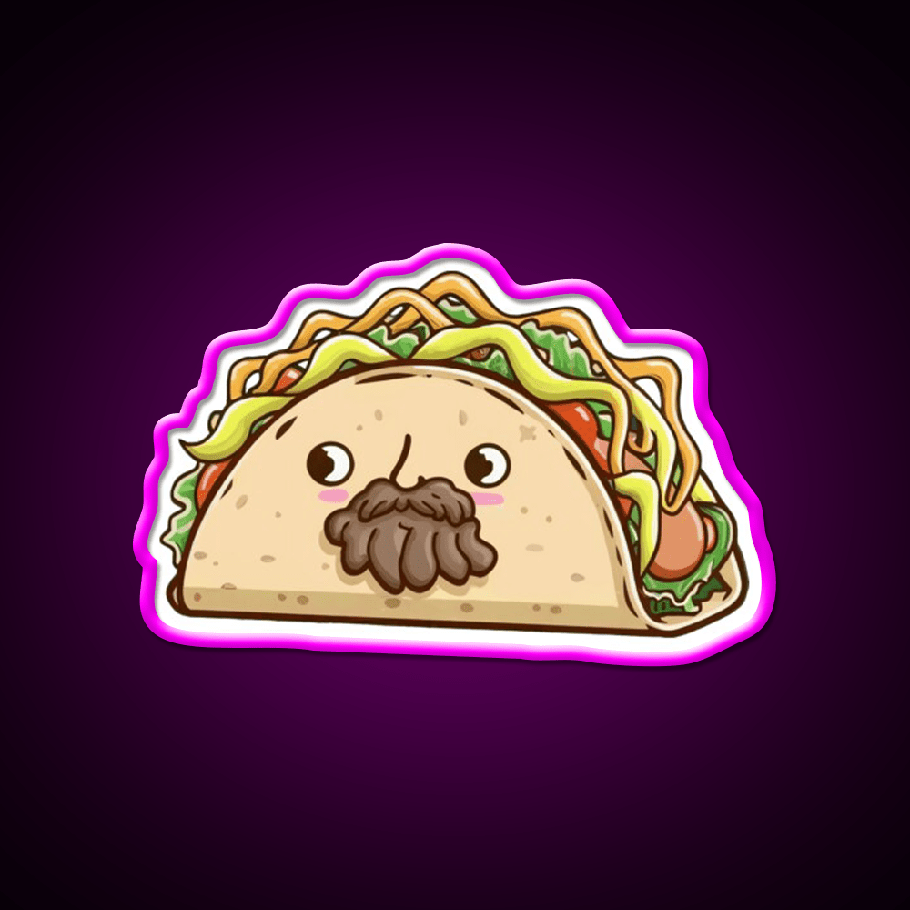 Taco Taco Led Neon Sign Mexican Food Sign Rgb Color - Shineneon