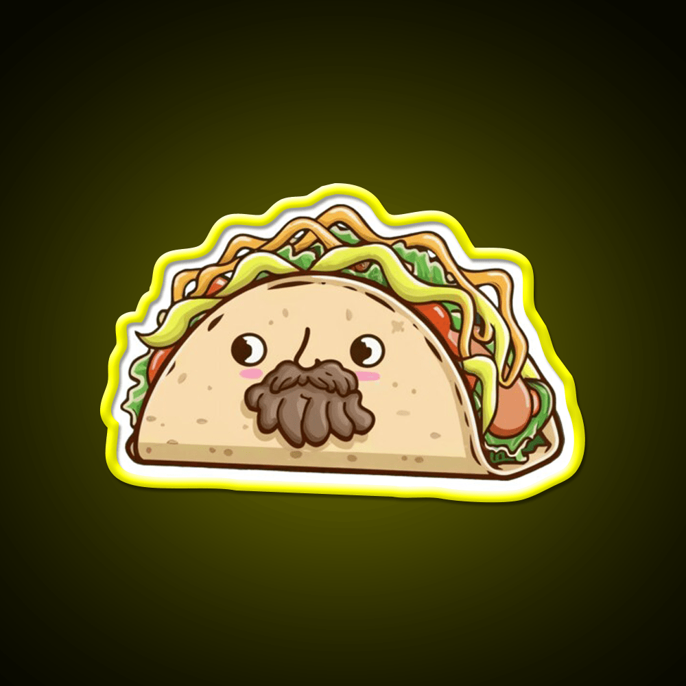 Taco Taco Led Neon Sign Mexican Food Sign Rgb Color - Shineneon
