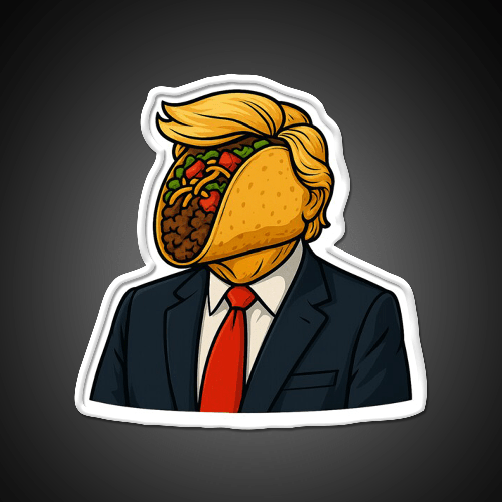 Taco Trump Taco Led Neon Sign Mexican Food Sign Rgb Color - Shineneon