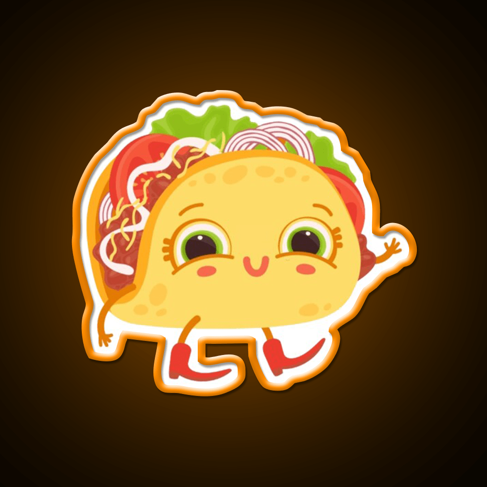 Taco Tuesday Is My Favorite Day Dad Taco Led Neon Sign Rgb Color - Shineneon