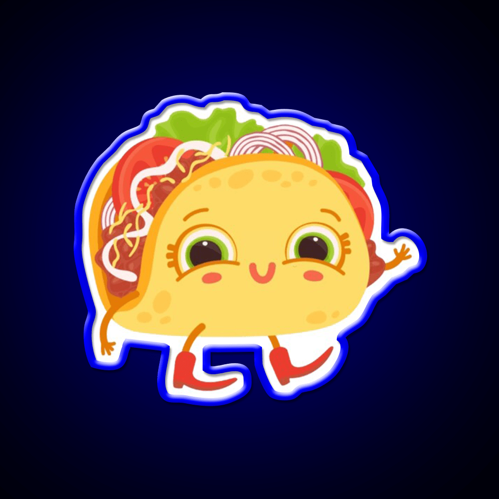 Taco Tuesday Is My Favorite Day Dad Taco Led Neon Sign Rgb Color - Shineneon