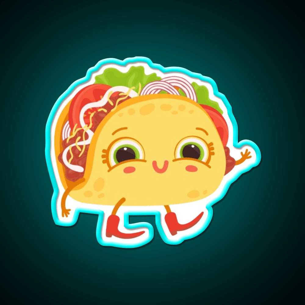 Taco Tuesday Is My Favorite Day Dad Taco Led Neon Sign Rgb Color - Shineneon