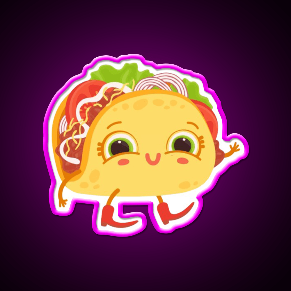 Taco Tuesday Is My Favorite Day Dad Taco Led Neon Sign Rgb Color - Shineneon
