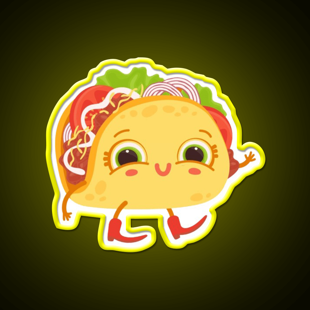 Taco Tuesday Is My Favorite Day Dad Taco Led Neon Sign Rgb Color - Shineneon